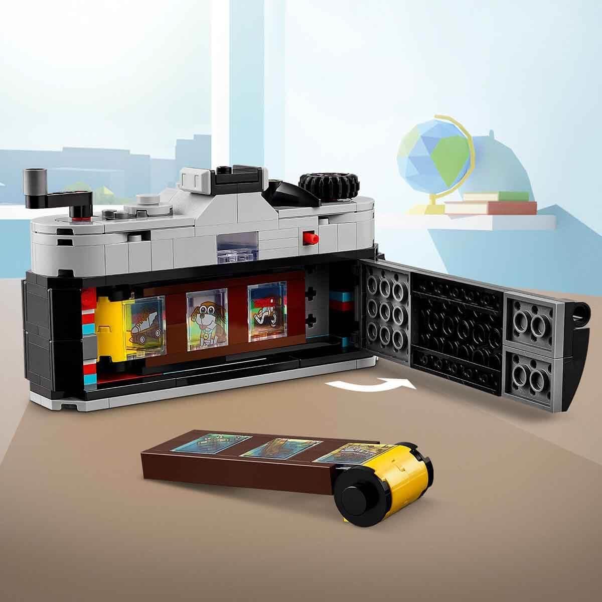 Lego 31147 Creator 3-in-1 Retro Kamera, Retro-Videokamera Oder Retro-Fernseher - Medaid International