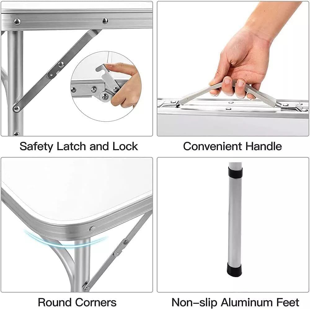 WOLTU Adjustable Height Folding Table (CPT8128EI)