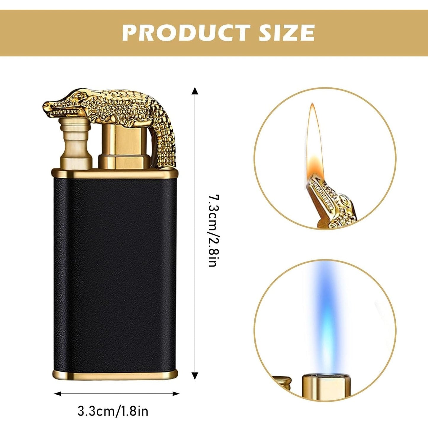 2 in 1 Crocodile Lighter