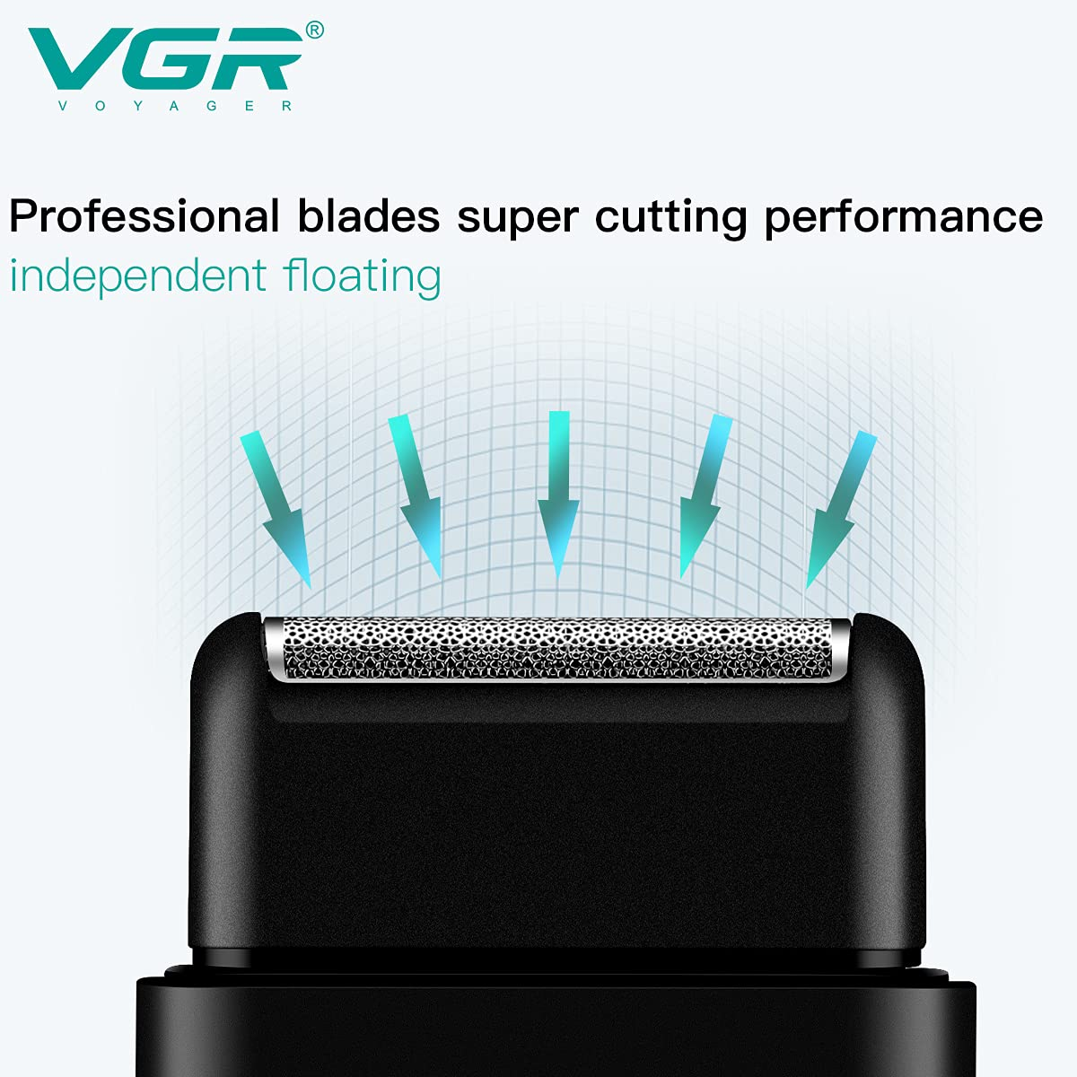 VGR V390 Ultra-Thin Electric Shaver & Beard Trimmer ‚Äì Rechargeable Razor with USB - Medaid International