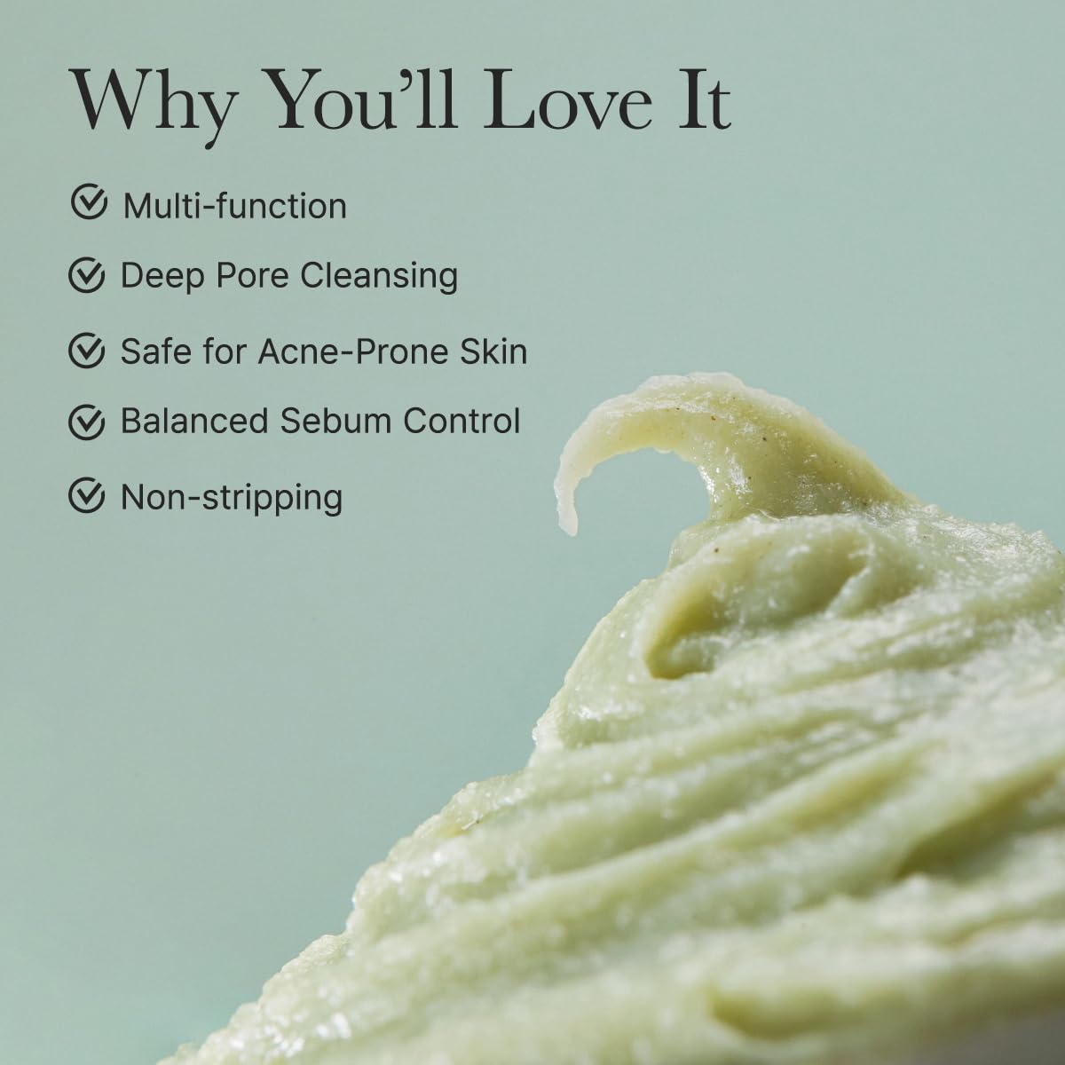 ARENCIA Korean Rice Mochi Face Cleanser - Face Wash, Gentle Scrub All in One for Deep Cleansing, Moisturizing, Pore Minimizing, Acne-Prone Skin, Removing Blackhead with Rice Water & Green Tea - Medaid International