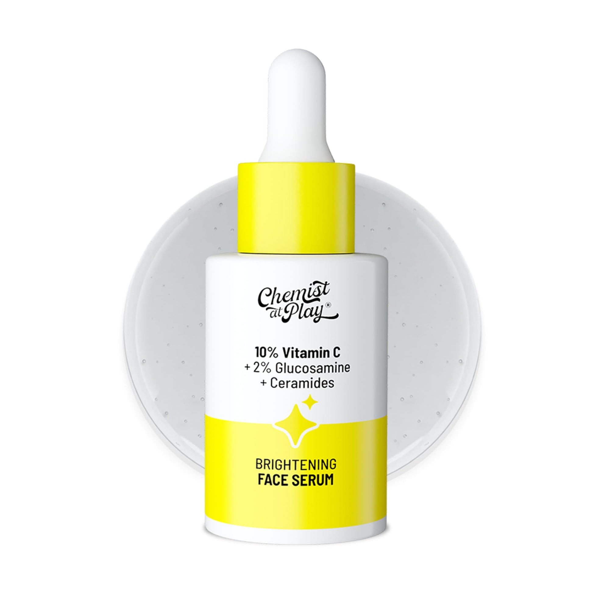 Chemist At Play Vitamin C Face Serum | Lightweight Daily Serum for Skin Care Routine | 30ml - Medaid International