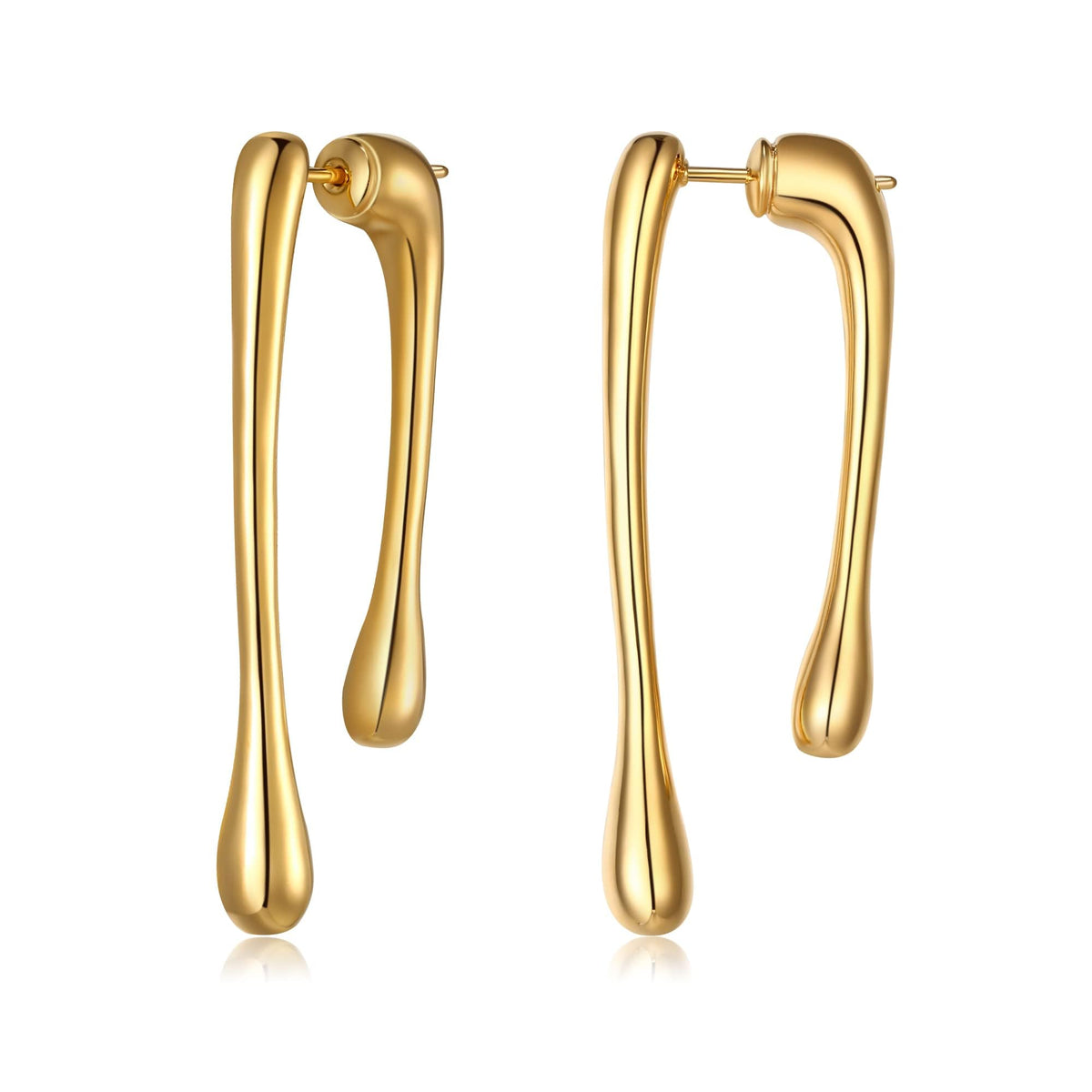 TERRIFI Gold Tassel Earrings for Women, Drop Statement Boho Hypoallergenic Jewelry Gift (1 Pair)