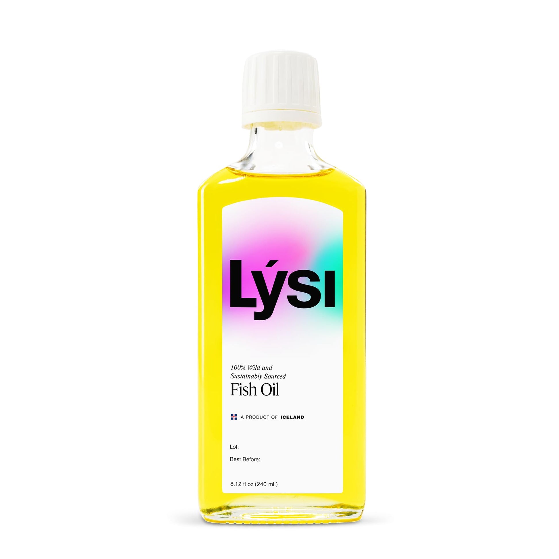 Lysi Omega-3 Fish Oil Lemon Flavor with 1200 mg EPA + DHA Per Serving | Pure & Natural | Icelandic Liquid Fish Oil | GMP Certified | 8.12 Fl Oz | 48 Servings - Medaid International