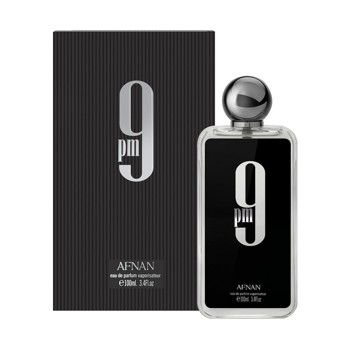 Afnan 9 PM For Men Eau De Parfum, 3.4 Fl. Oz