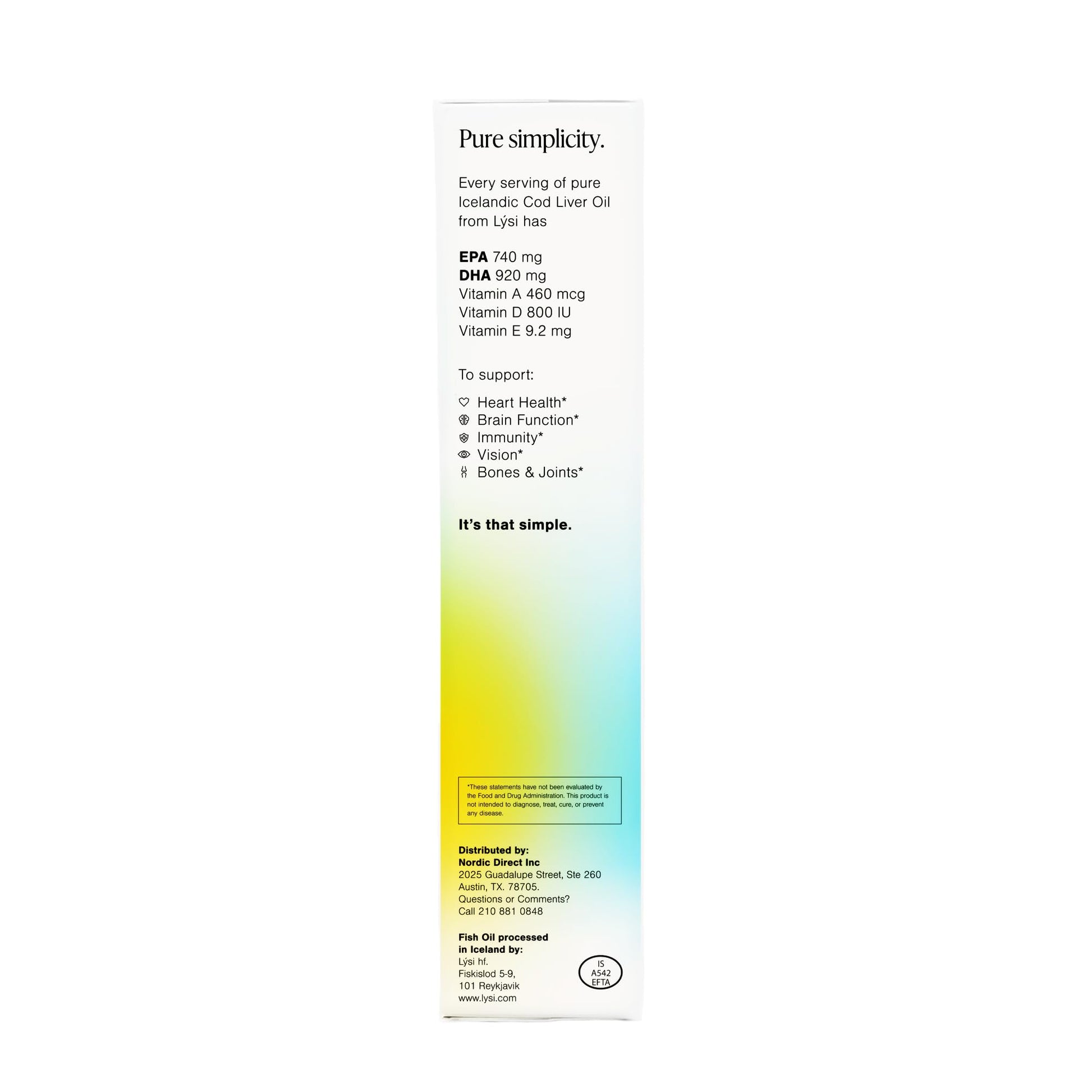 Lysi, Fish Oil Cod Liver Mint and Lemon, 8.12 Fl Oz - Medaid International