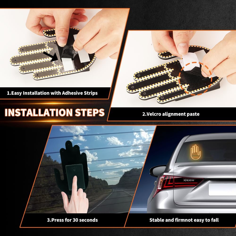 LED Finger Gesture Light
