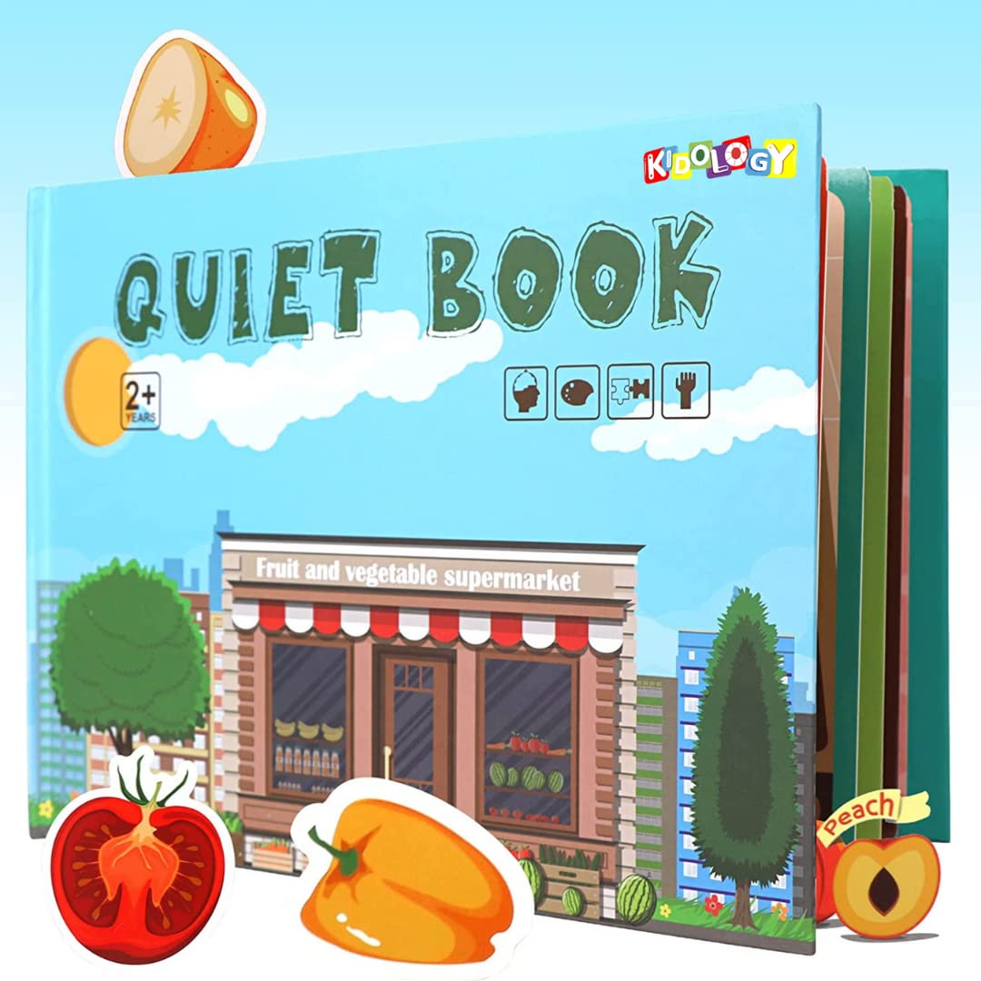 Tumama Kids - Montessori Book - Vegetable