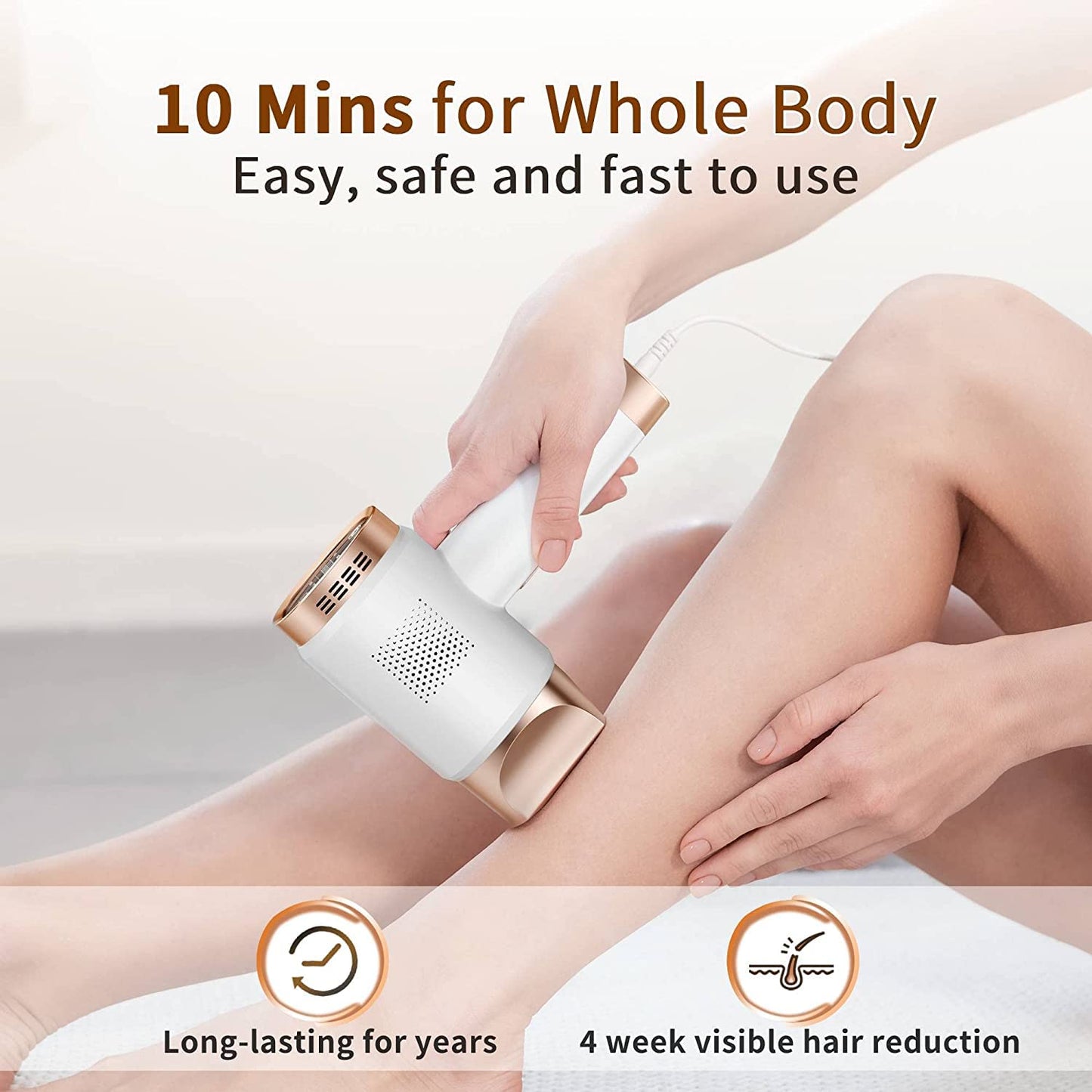Aopvui IPL Laser Hair Removal for Women and Men, 3-in-1 Upgraded Permanent Hair Removal Device, 999,900+ Flashes home lazer Hair Remover for Armpits Legs Arms Bikini - Medaid International