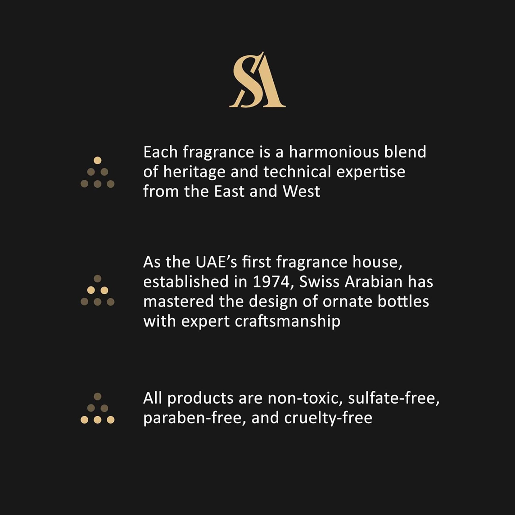 Swiss Arabian Attar Mubakhar - Luxury Products From Dubai - Long Lasting Perfume Oil for Unisex - Blend of Bergamot, Mandarin, Jasmine and Patchouli - Perfect for Date Night or Evening Out - 0.67 oz - Medaid International