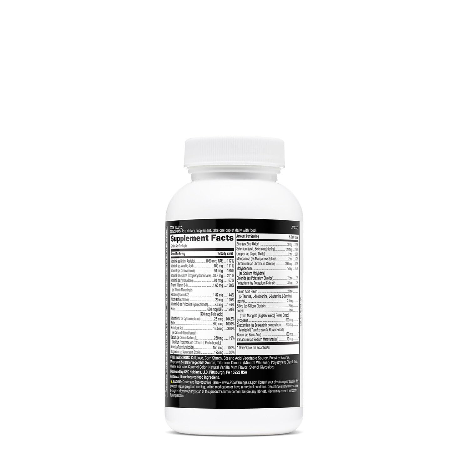 GNC Mega Men Essentials One Daily Multivitamin | Supports Overall Health and Muscle Performance | 60 Count - Medaid International