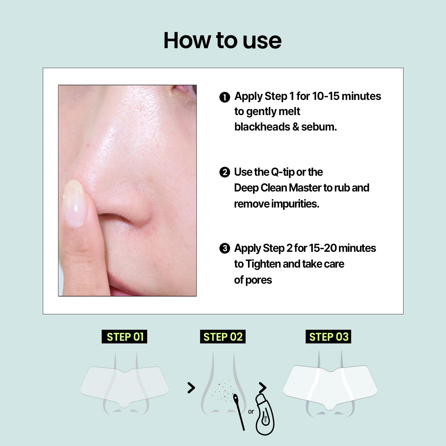 ilso Natural MILD Clear Nose Patch/Blackhead Remover for Nose/Targets PORES & PIMPLES/Facial Skin Care/Dermatologist Approved/Korean Skin Care to Absorb Acne Nose GUNK (5 PCS) - Medaid International