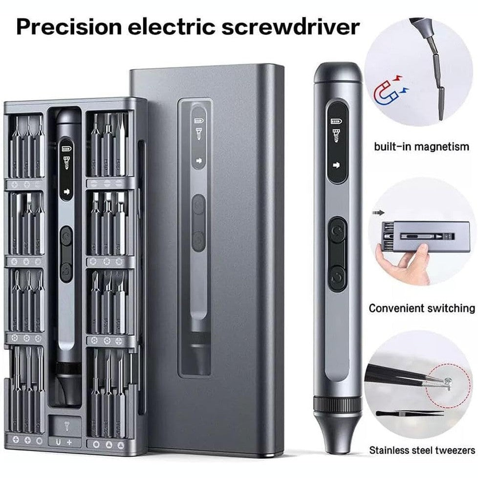 Original Electric Screwdriver 52 in 1 Electric Precision Screwdriver Kit Type C