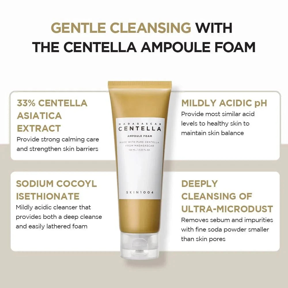 1004 Madagascar Centella Ampoule Foam 125ml