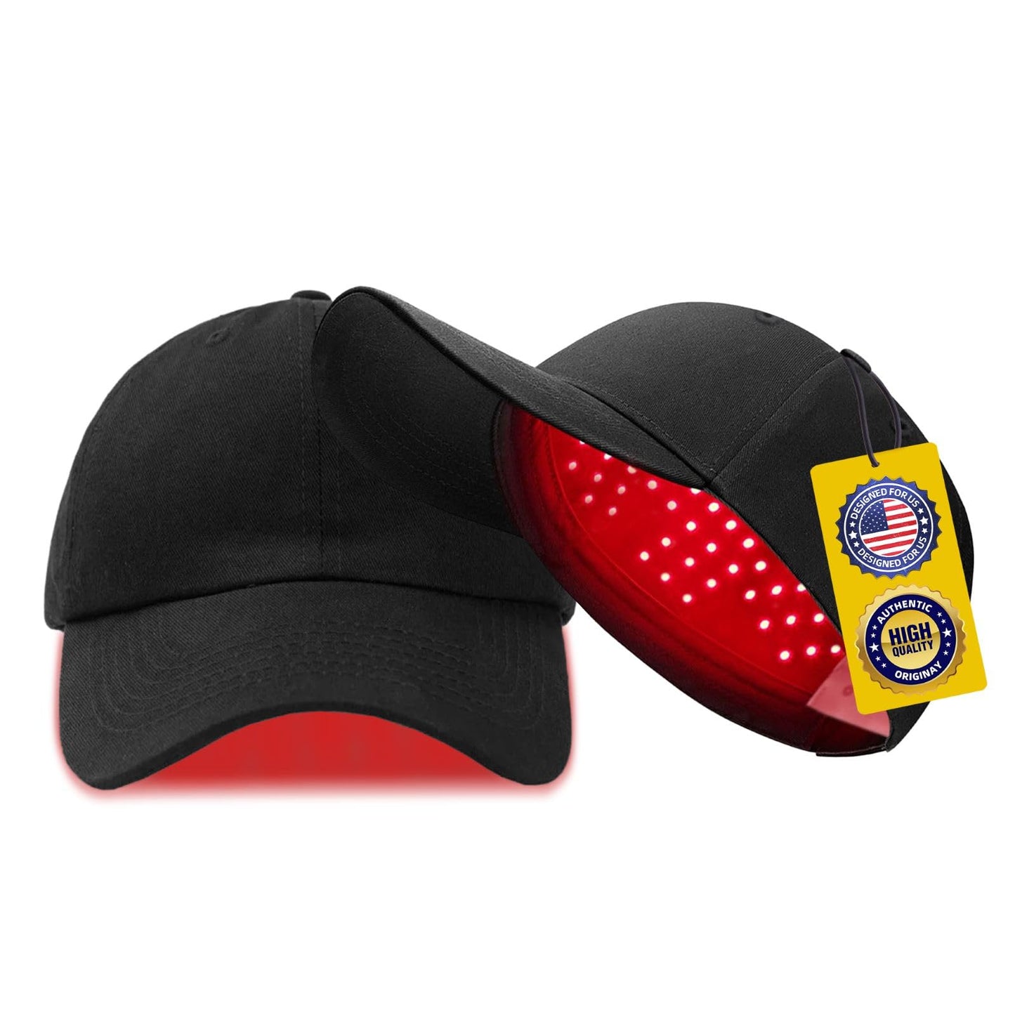 Cordless Red Light Therapy for Hair Growth Cap, Infrared Red Light Therapy to Support Scalp Health, Reduce Hair Loss & Shedding - Medaid International