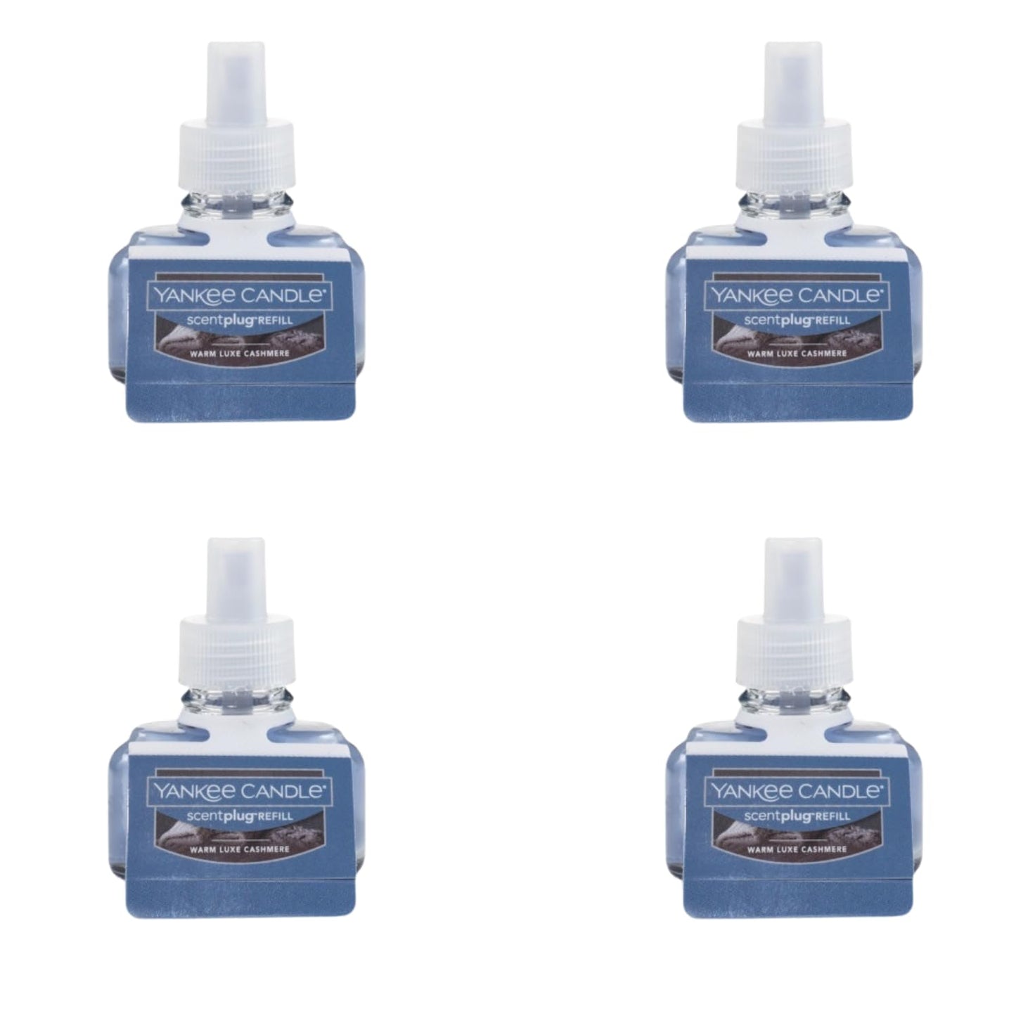 Yankee Candle Scent Plug Refill, Warm Luxe Cashmere (Pack of 4) - Medaid International