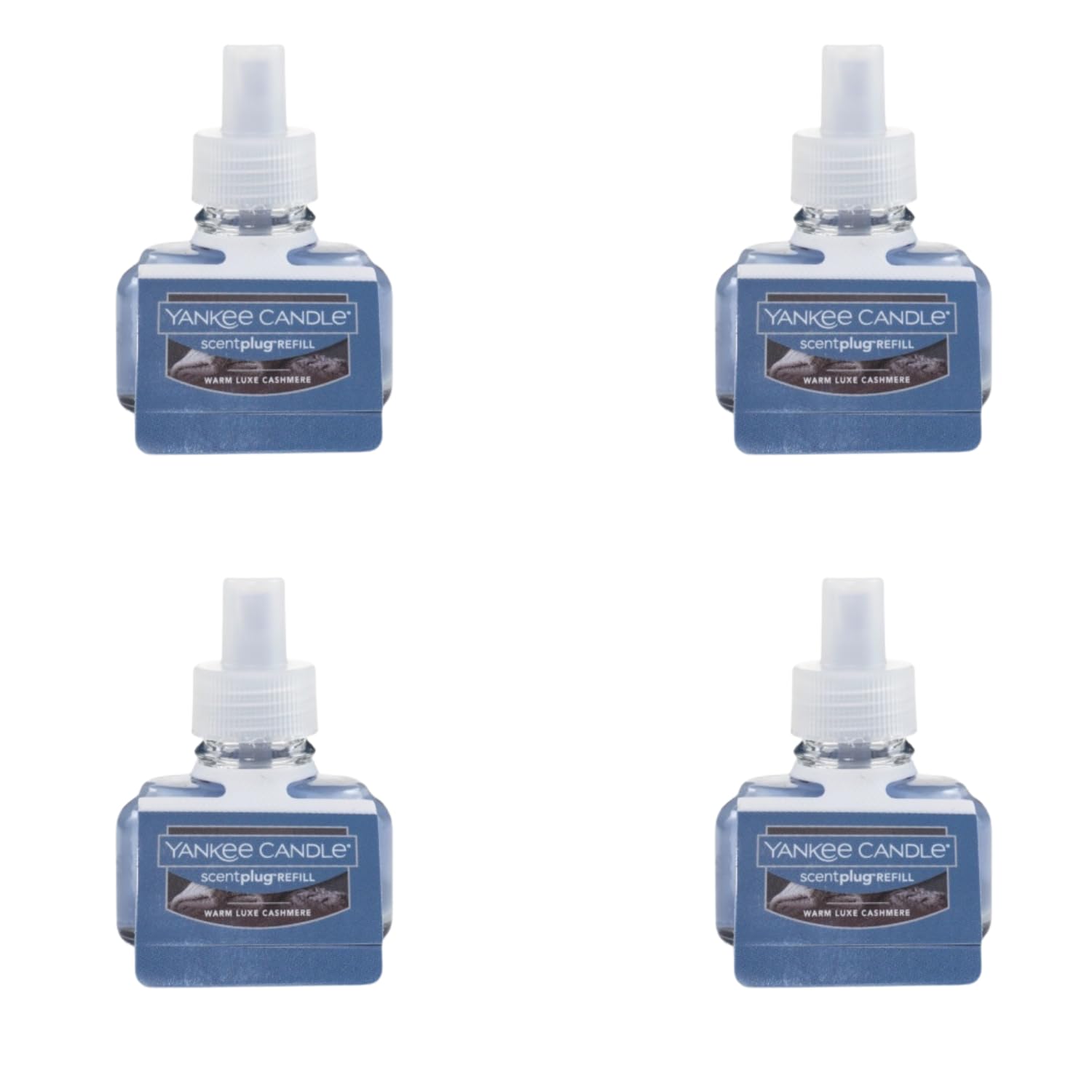 Yankee Candle Scent Plug Refill, Warm Luxe Cashmere (Pack of 4) - Medaid International