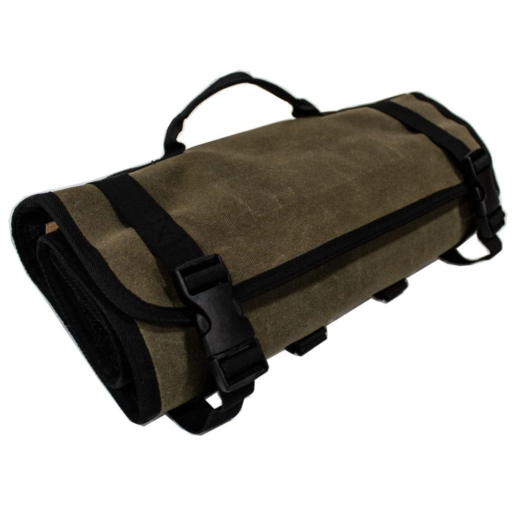 Overland Vehicle Systems Canyon Rolled Bag First Aid - #16 Waxed Canvas