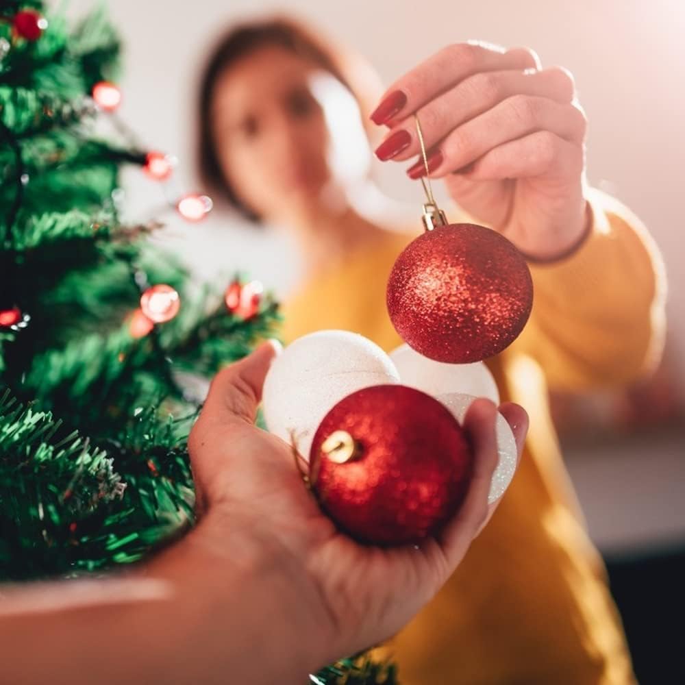 Red Christmas Balls