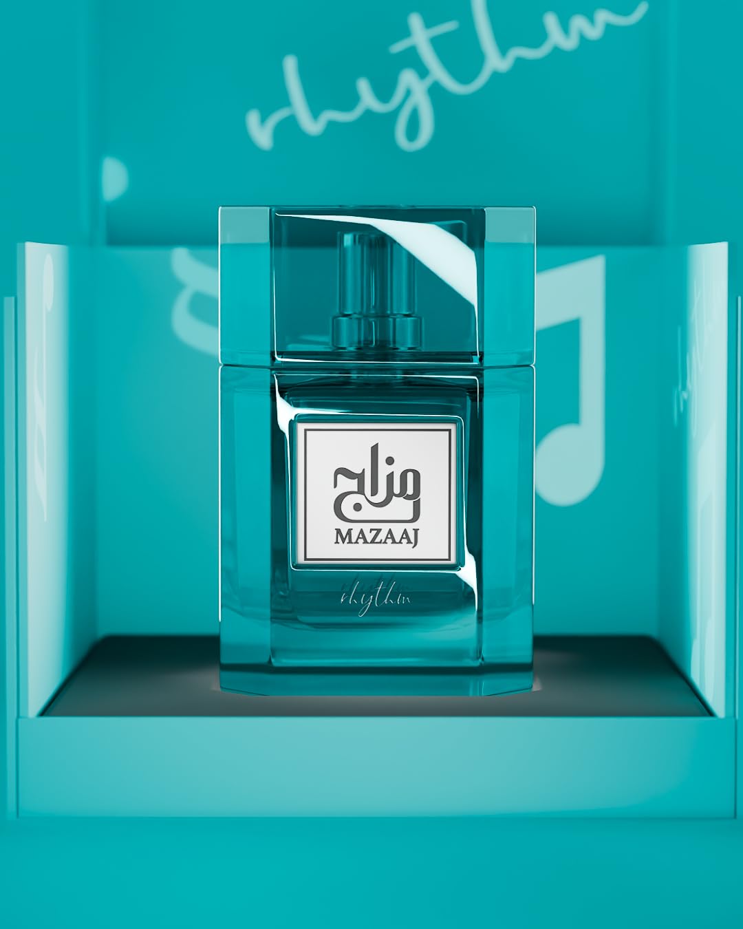 zimaya Mazaaj Rhythm Unisex Eau De Parfum, 3.4 Fl. Oz - Medaid International