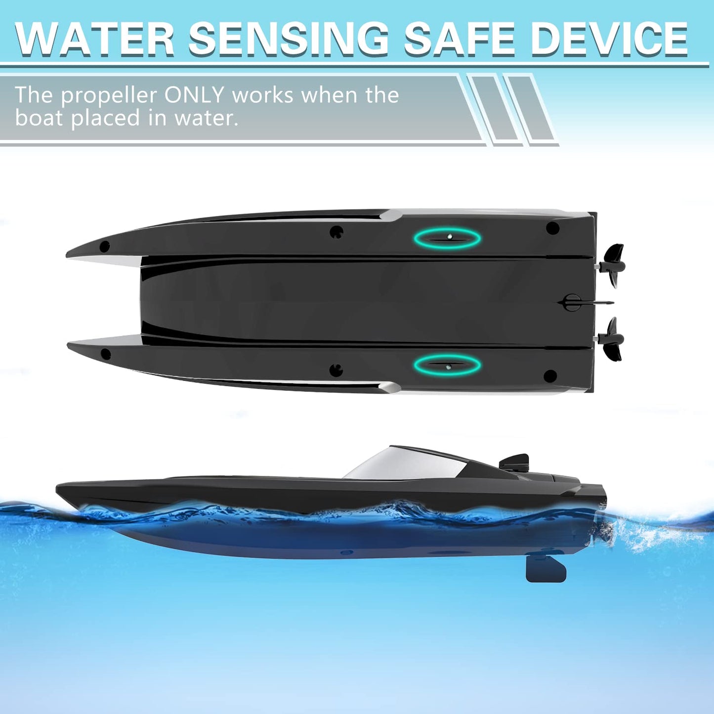 H118 Mini Turbo RC Boat