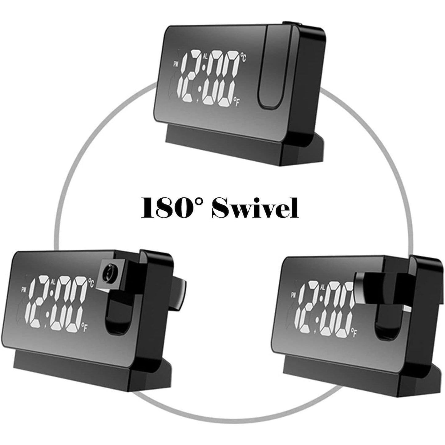 Digital Projection Alarm Clock