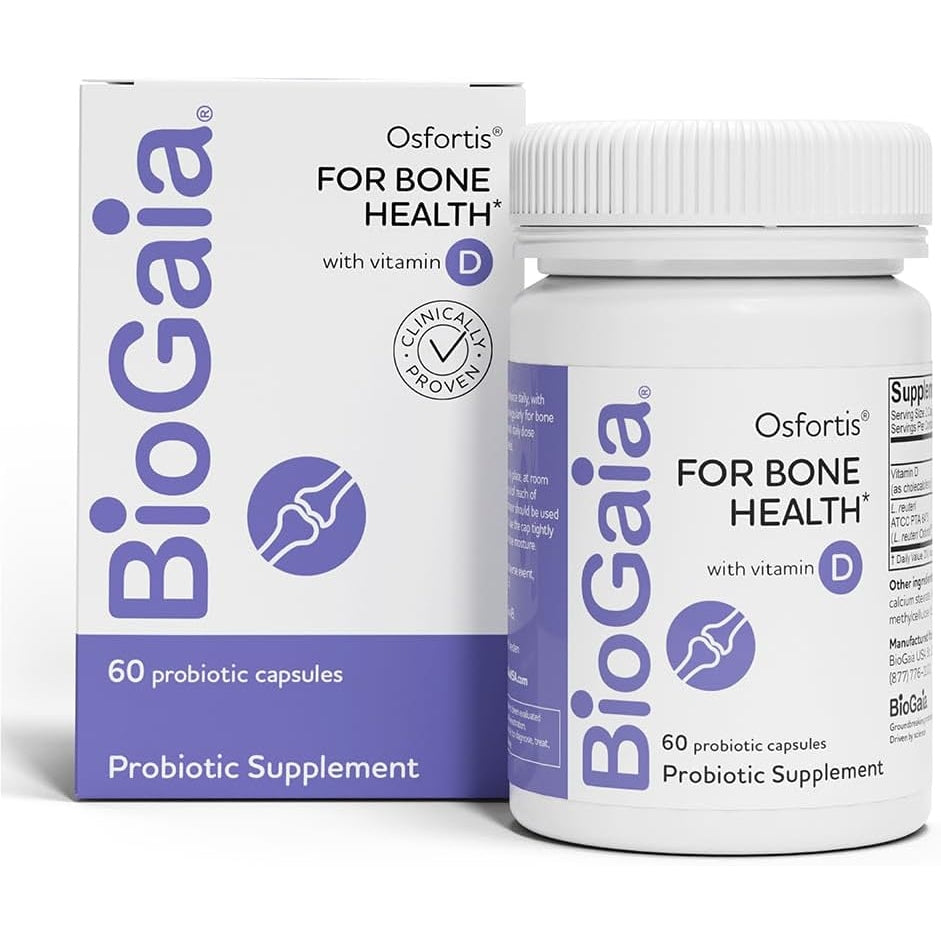 BioGaia Osfortis, Women’s Probiotic - 60 Capsules, 1 Pack - Medaid International