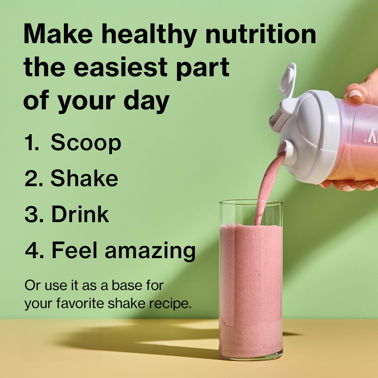 Shakeology Vegan Protein Powder - Gluten Free, Superfood Protein Shake - Helps Support Healthy Weight Loss, Lean Muscle Support, Manage Effects of Stress, Tropical Strawberry - 30 Serving Bag - Medaid International