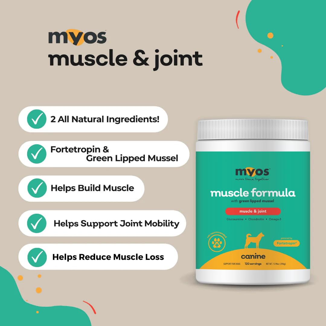 MYOS Muscle & Joint Powered by Fortetropin with Green Lipped Mussel (198 gr) - Medaid International