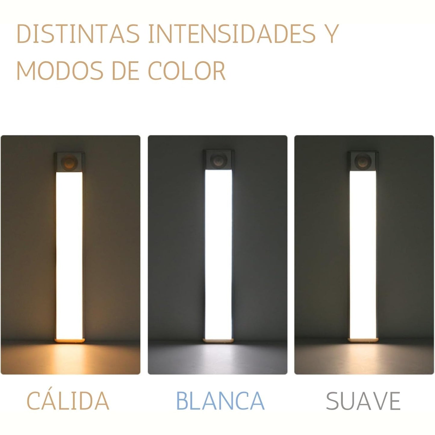 LED Light Sensor 20 cm 3 colors in 1