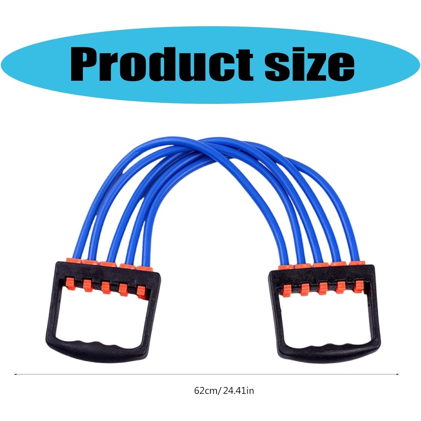 5 Levels Adjustable Resistance Band