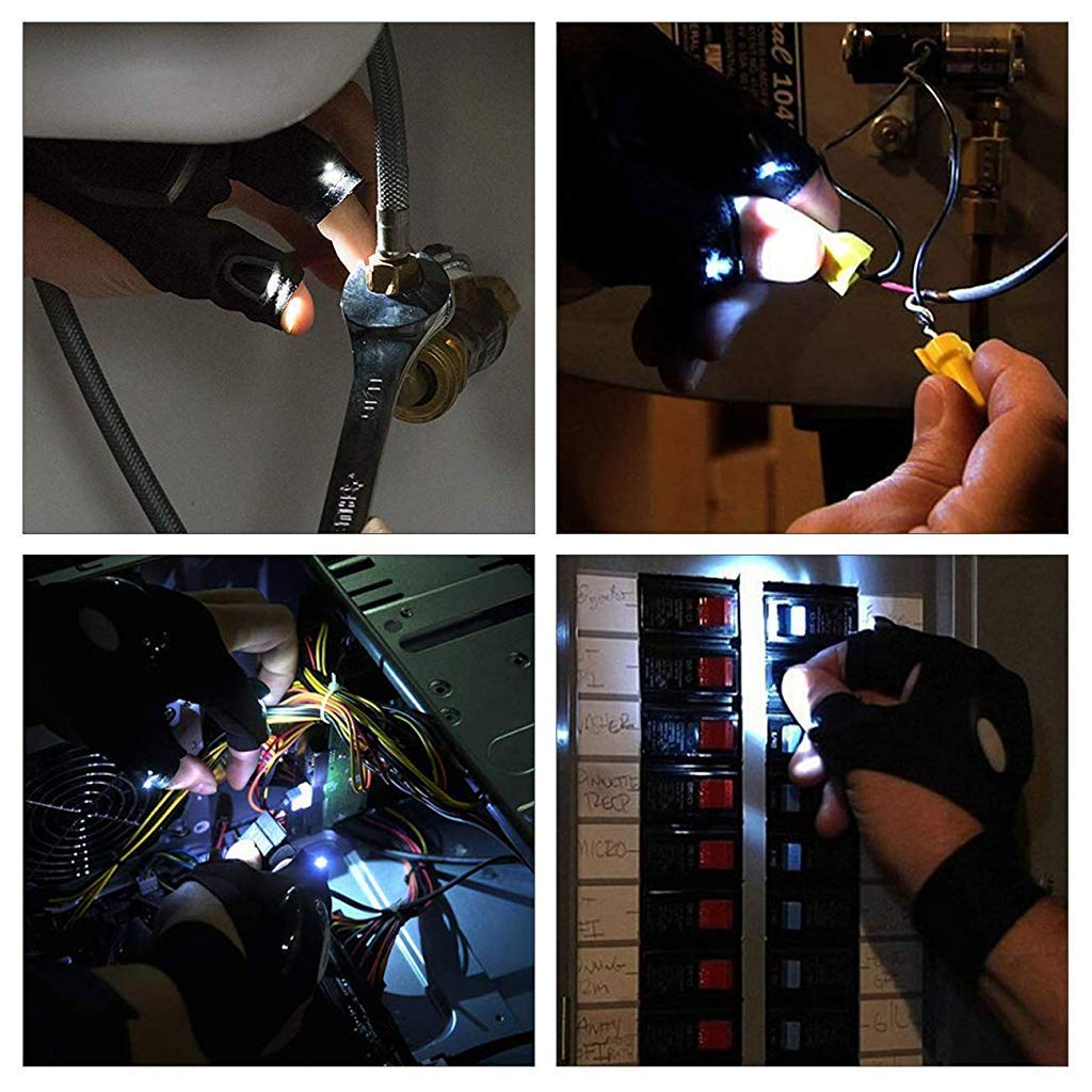 GloveLite Flashlight Glove Finger LED Light - Medaid International