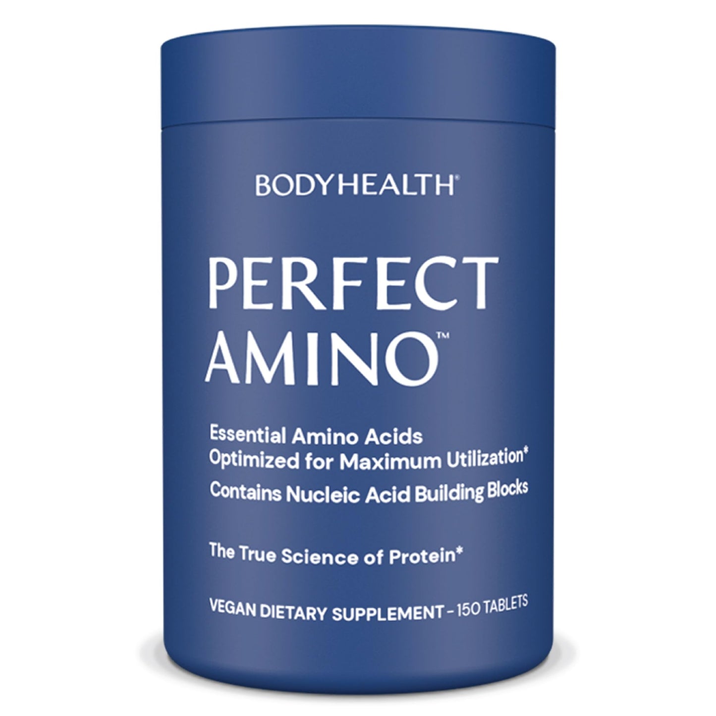 BodyHealth PerfectAmino Tablets (150 ct), Essential Amino Acid with BCAAs + Lysine, Phenylalanine, Threonine, Methionine, Tryptophan, Supplement for Muscle Mass Production, Recovery & Strength - Medaid International