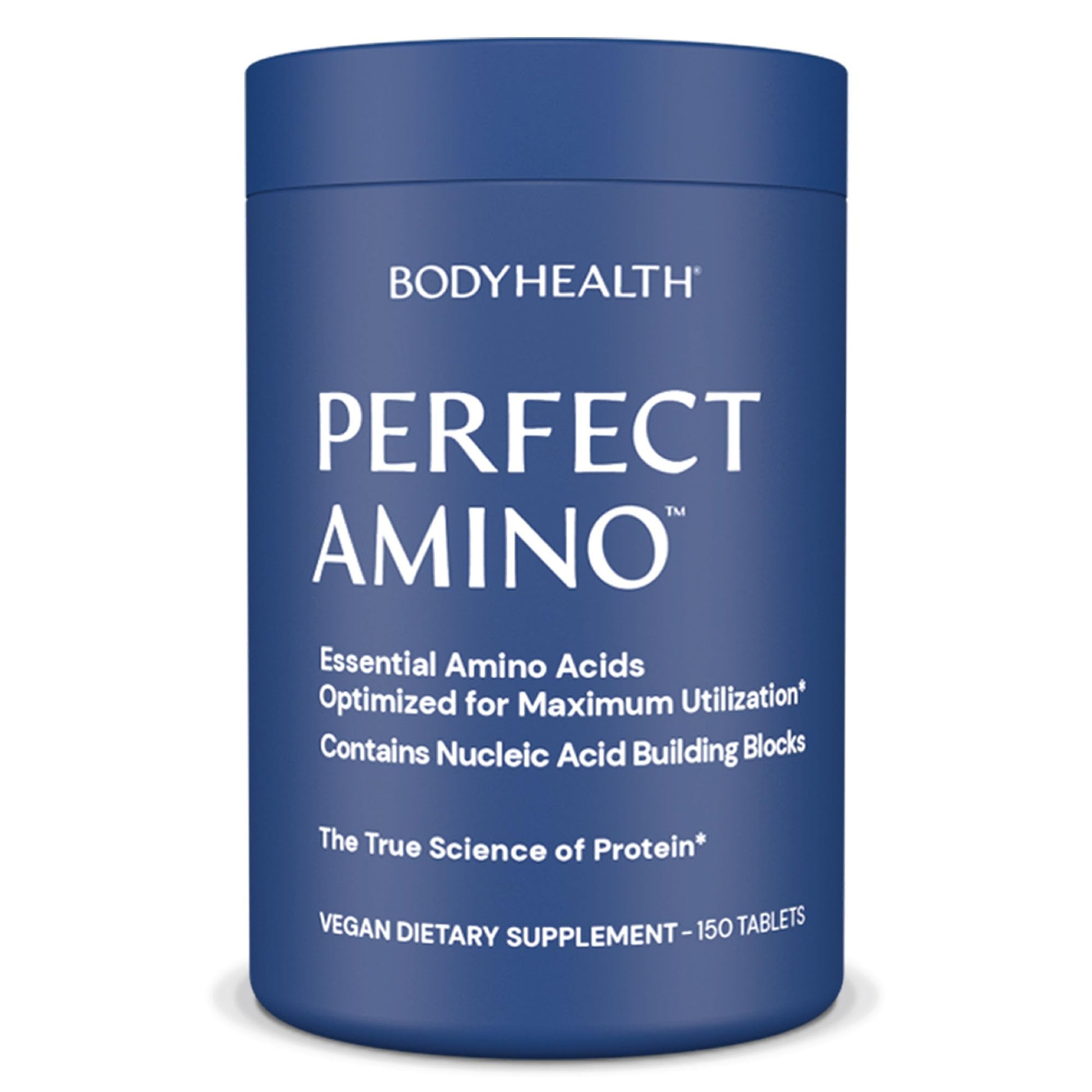 BodyHealth PerfectAmino Tablets (150 ct), Essential Amino Acid with BCAAs + Lysine, Phenylalanine, Threonine, Methionine, Tryptophan, Supplement for Muscle Mass Production, Recovery & Strength - Medaid International