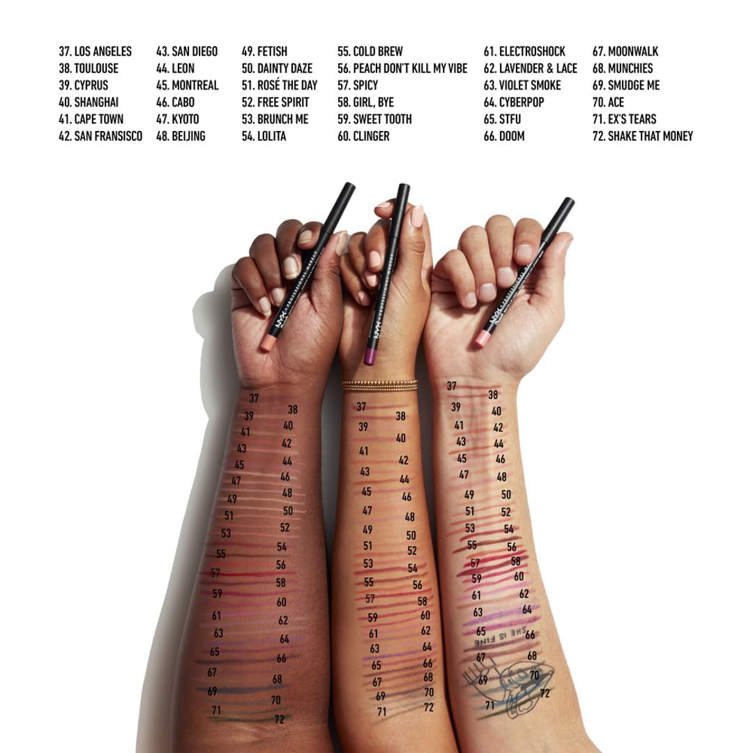 NYX Nyx professional suede matte lip liner cold brew cold brew - Medaid International