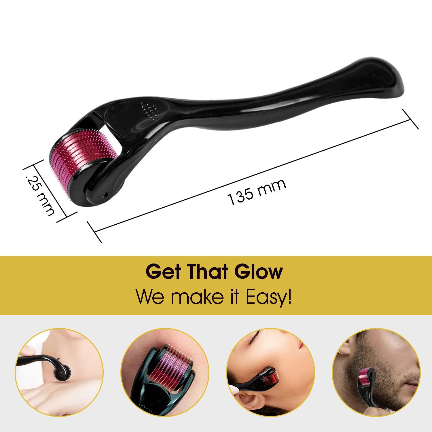 RadBizz Derma Roller and Storage Case - 0.25mm - Medaid International
