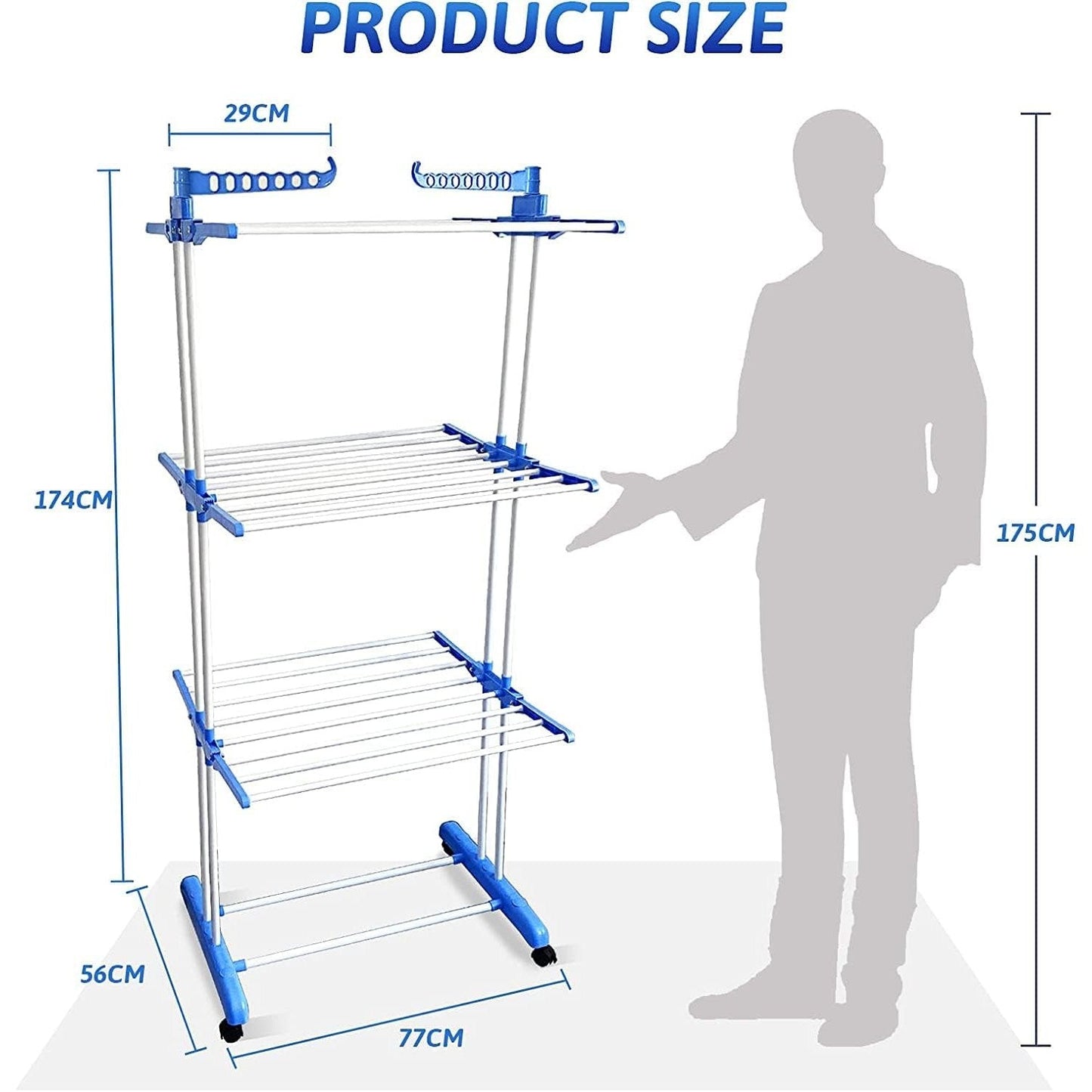 Foldable Multi-Layer Drying Rack
