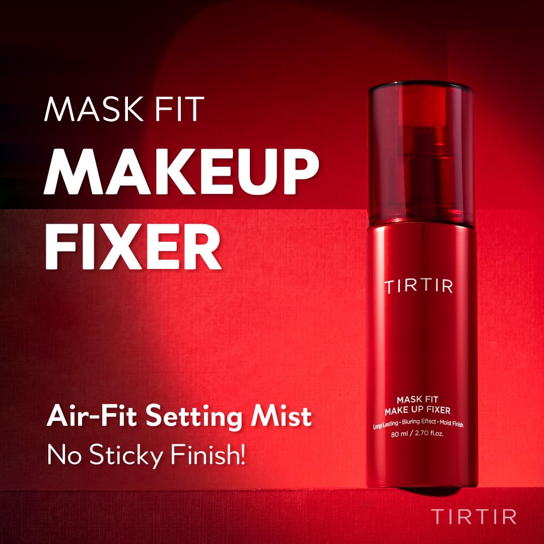 TIRTIR Mask Fit Make-up Fixer | 24H Transfer-Resistant Lightweight Non-Greasy Makeup Setting Spray 2.7 Fl Oz - Medaid International