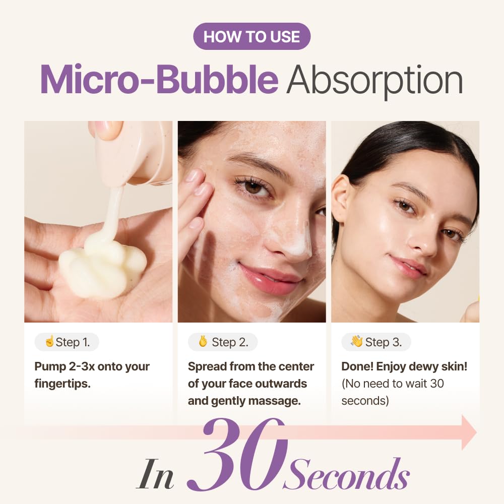 MENOKIN 30 Seconds Quick Bubble Mask [REPAIR] - [EGF Liposome] in Micro-bubbles for Skin Restoration, Hypoallergenic Bubble Capsule for Deep Repair, Korean Skin Care Essential, 70 Uses, fl.oz - Medaid International