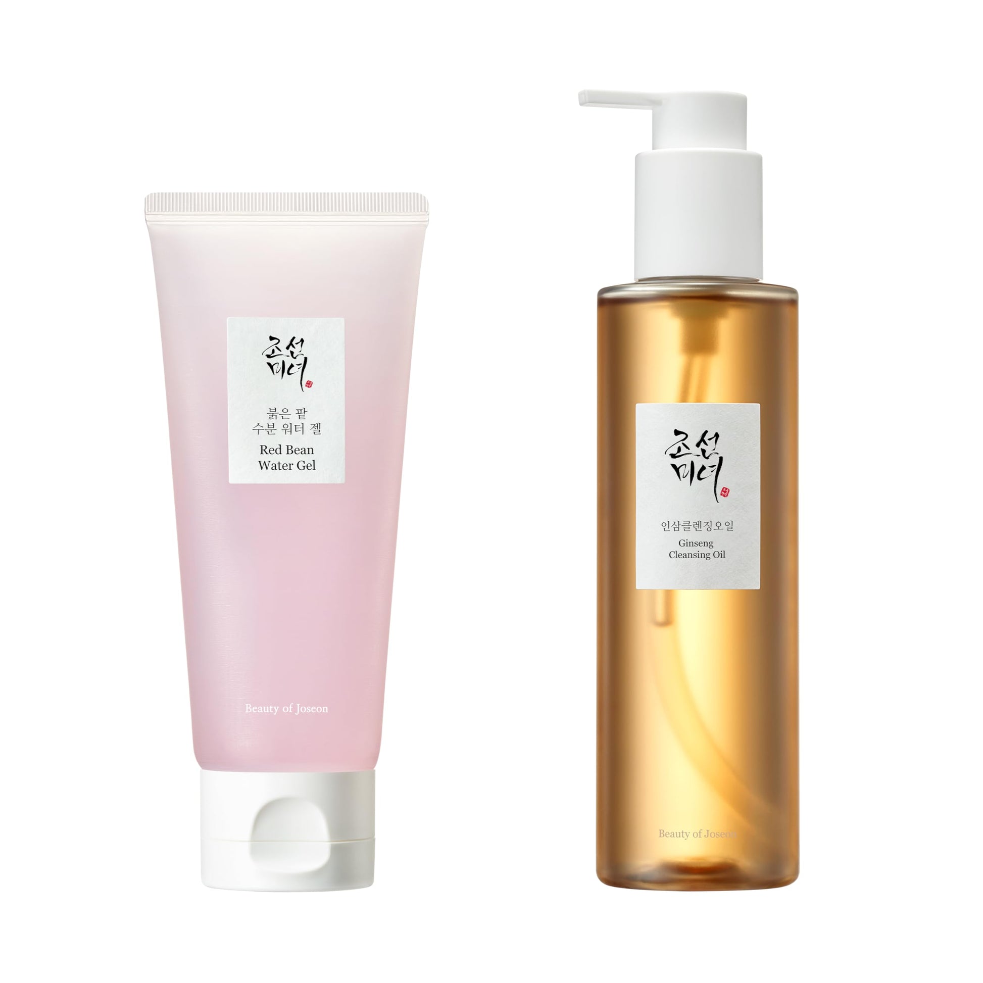 Beauty of Joseon Red Bean Water Gel Hydrating Peptide Hydro Boost Moisturizer for Acne Prone Dry Skin with Ginseng Cleansing Oil Waterproof Makeup Remover for Sensitive, Acne-Prone Fa - Medaid International
