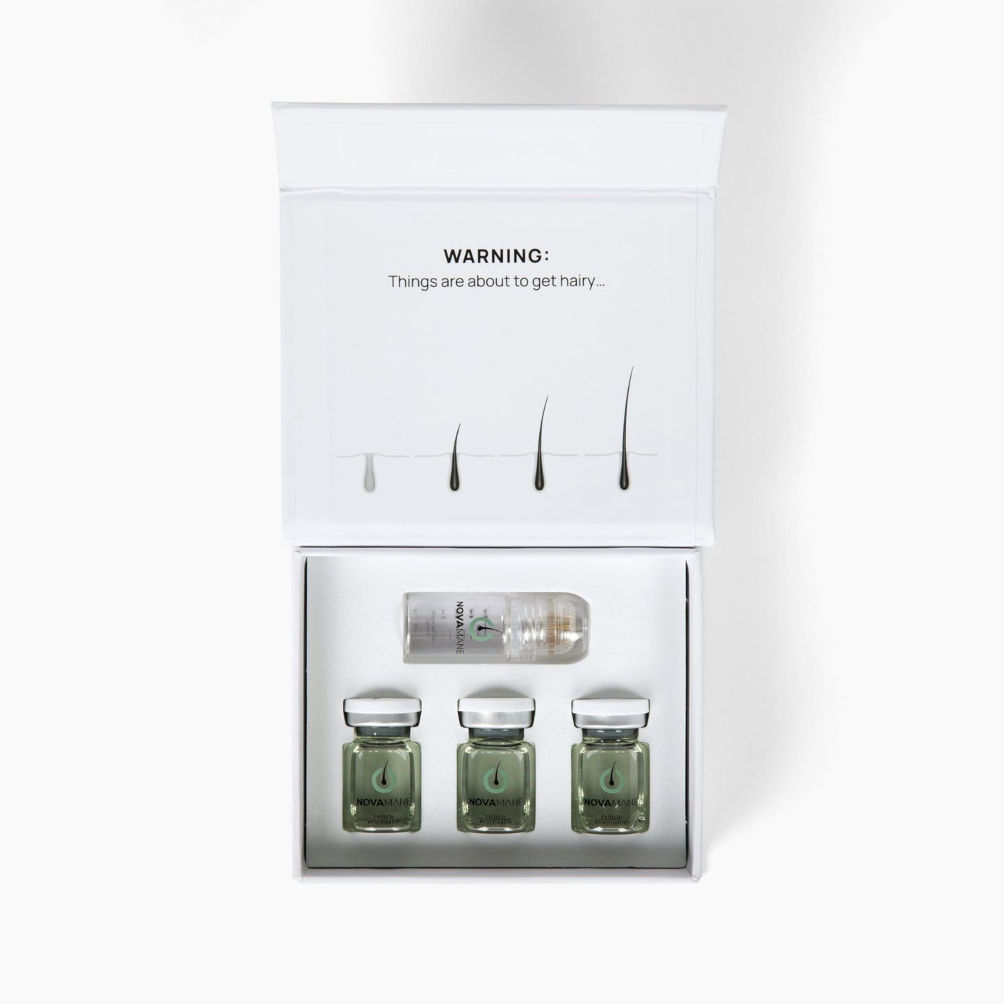 NovaMane Hair Regrowth System, Advanced Hair Growth Treatment (1-Month Supply) - Medaid International
