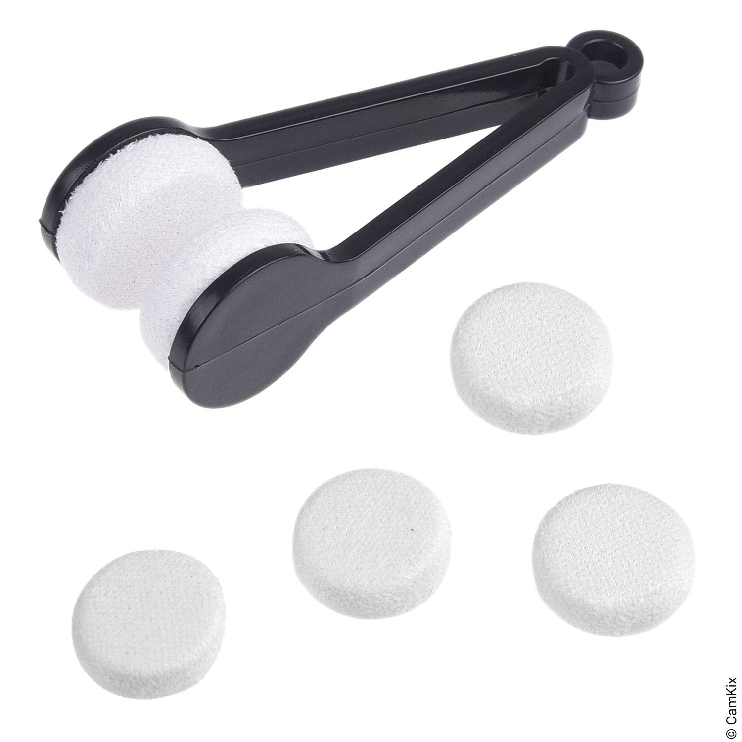 Cleaning Kit for Eyeglasses/Sunglasses - Lens Cleaning Tool with 2 Sets of Spare Pads, Lens Cleaning Spray Bottle, 3 Microfiber Cloths - Quick and Easy to Use - Immaculate Results - Medaid International