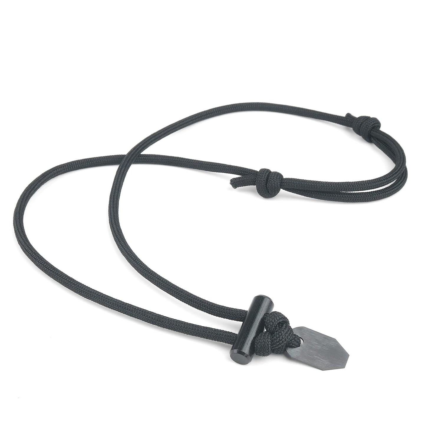 NexLand FNP Starter Firecord Necklace EDC Survival Kit for Emergency Campfire Starter
