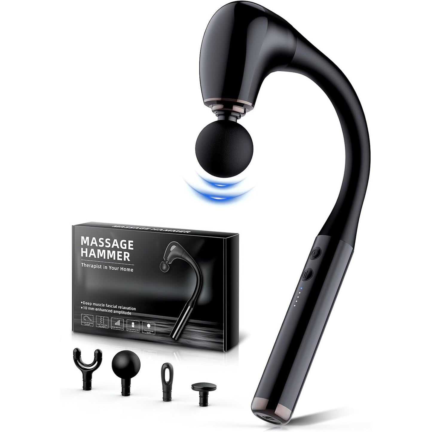 ELEVANZA Original Massage Gun with Upgraded Extension Handle