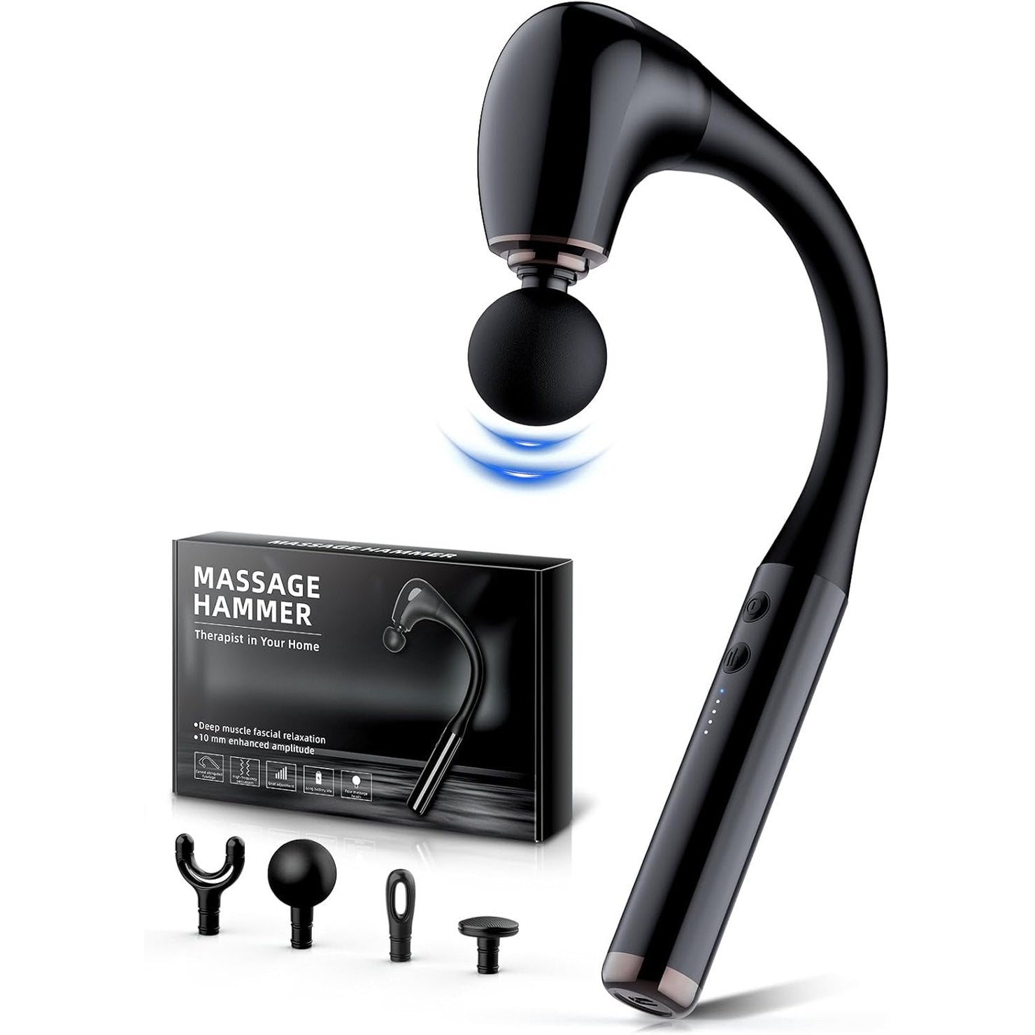 ELEVANZA Original Massage Gun with Upgraded Extension Handle