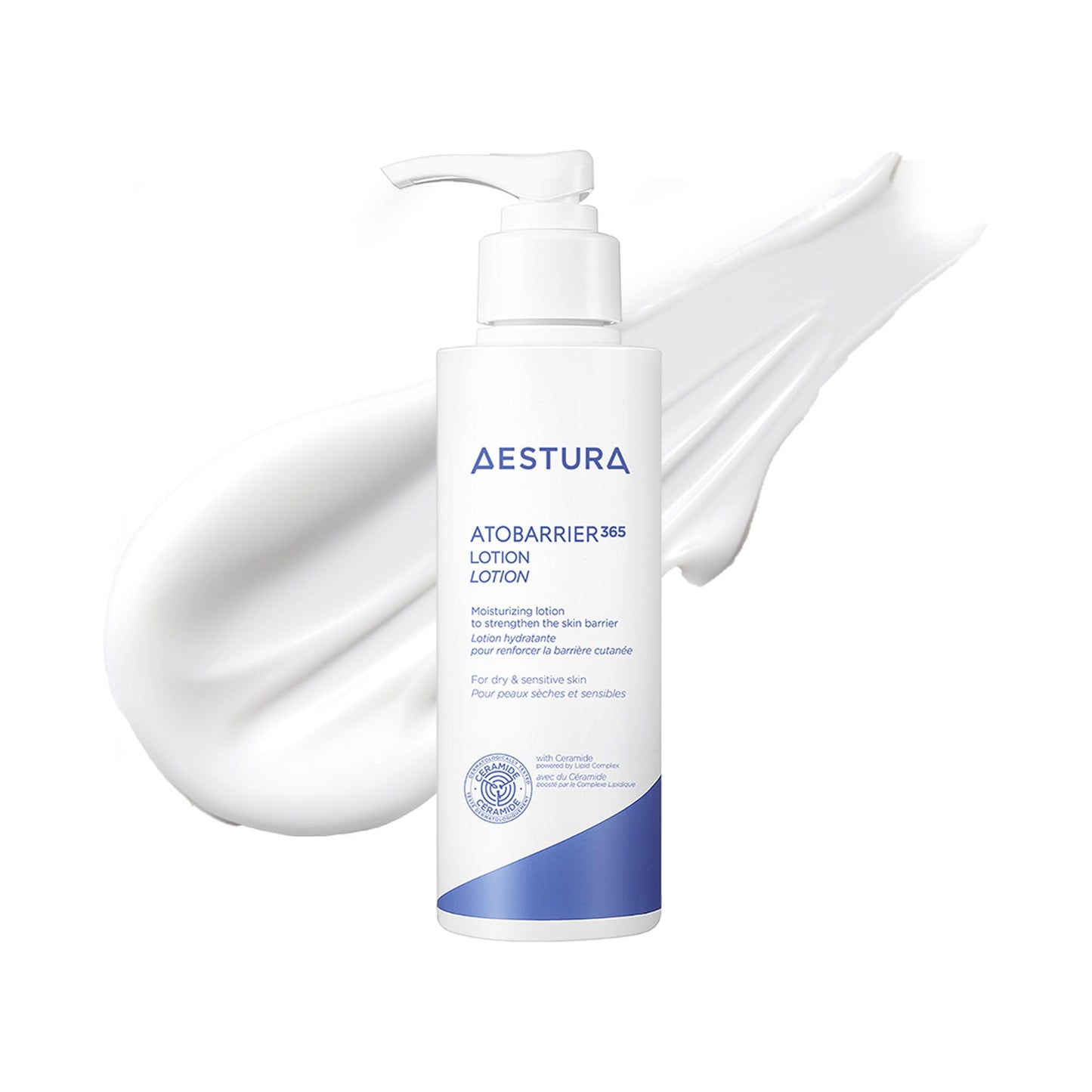 AESTURA ATOBARRIER365 Lightweight Korean Face Moisturizer with Ceramides | Strengthens Barrier, Fast-Absorbing Hydration, Suitable for Dry, Normal & Sensitive Skin, 90ML / 3.04 fl. Oz. - Medaid International