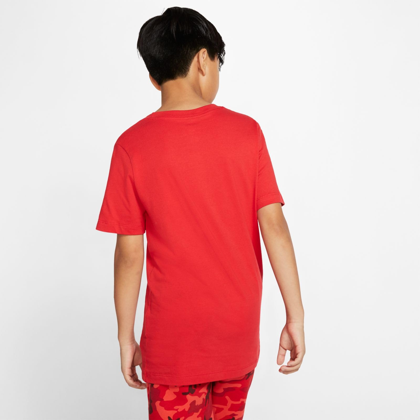 Nike NSW Embroidered Futura Tee (Little Kids/Big Kids) Black/White - Medaid International