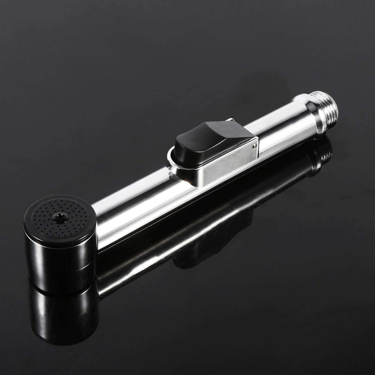 Handheld Bidet Spray Head, ABS Shattaf Stainless Steel Home Bathroom Portable Chrome Plated Toilet Bidet Shower Spray