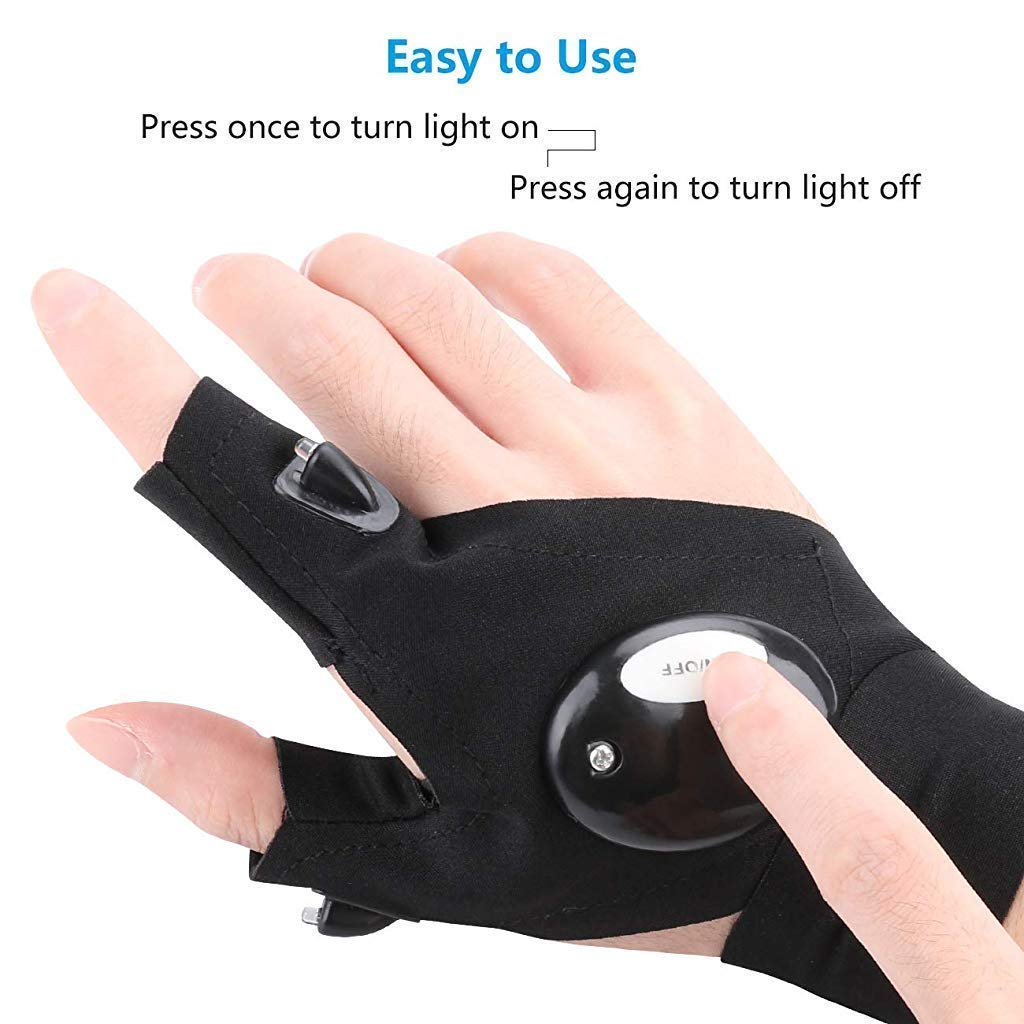 GloveLite Flashlight Glove Finger LED Light - Medaid International