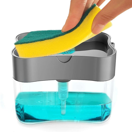 2 in 1 Soap Pump Plastic Dispenser
